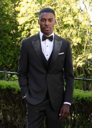 BLACK 'TUSCANY' TUXEDO